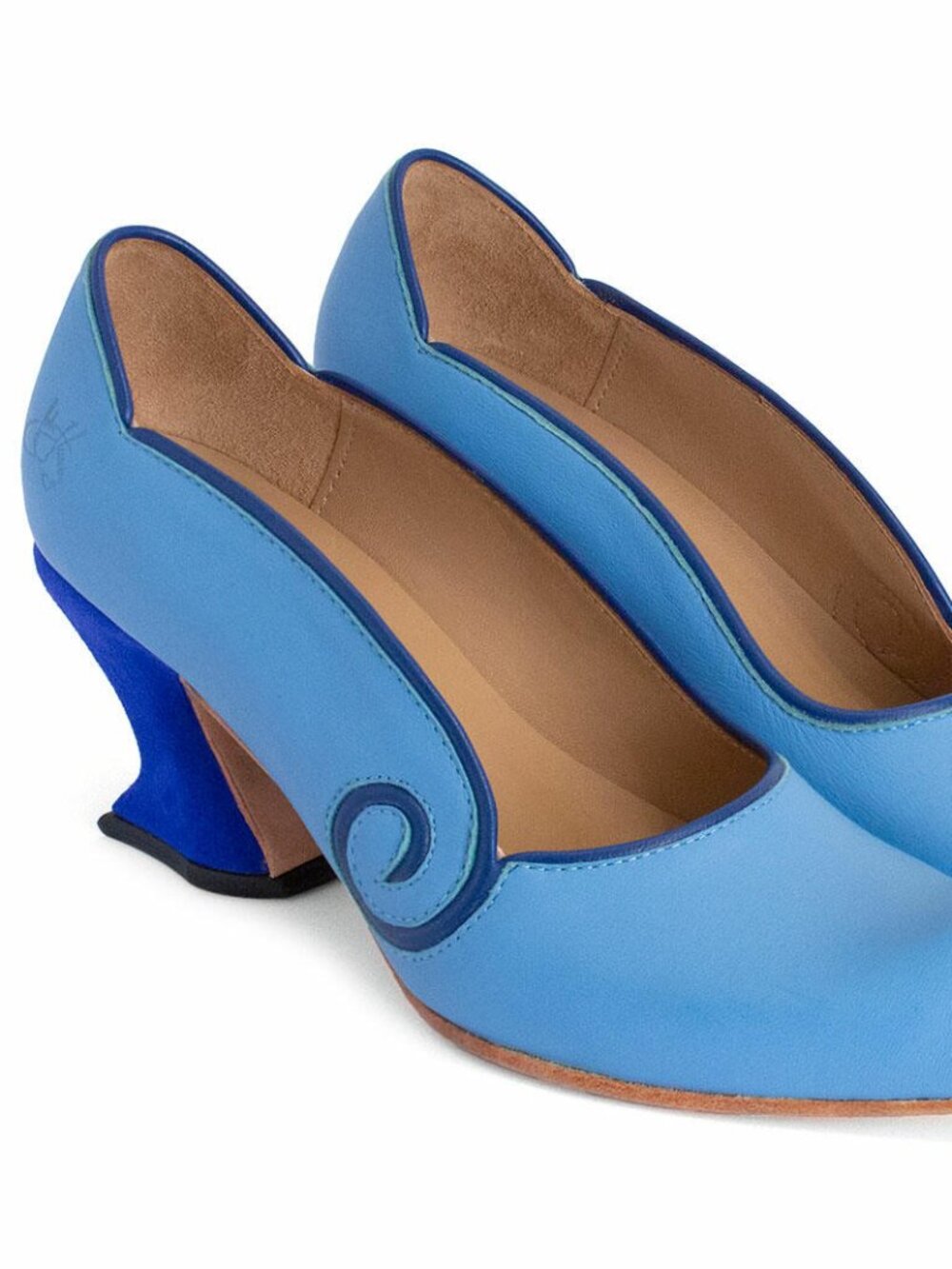 NWT JOHN FLUEVOG CLARA in Blue 8.5 - Picture 2 of 9